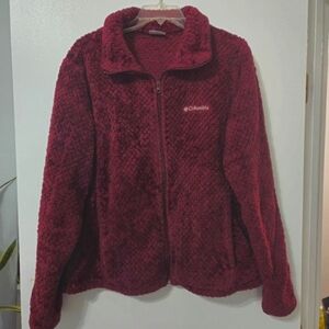 Columbia Women's XL Plush Fleece Jacket